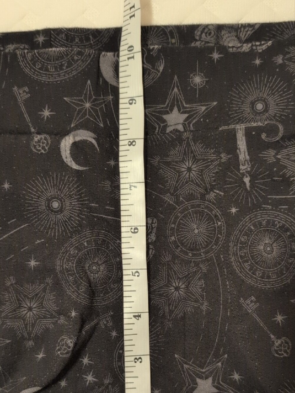 TORRID Bike Shorts 11'' Signature Waist Pocket Magical Objects Deep Black 1X - Picture 7 of 10